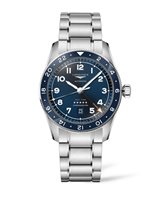 Orologio Longines Uomo Spirit Zulu Time in Acciaio L38124936 - L38124936